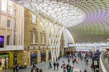 Ana Salon Kings Cross İstasyonu Londra, İngiltere