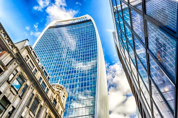 20 Fenchurch Street, aka Walkie Talkie Tower, Londres — Fotografia de Stock