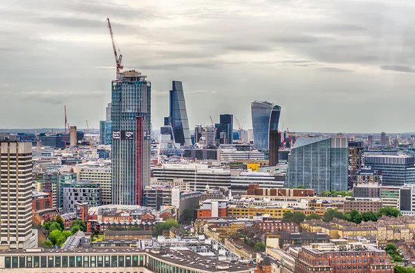 De skyline van de stad van Londen — Stockfoto