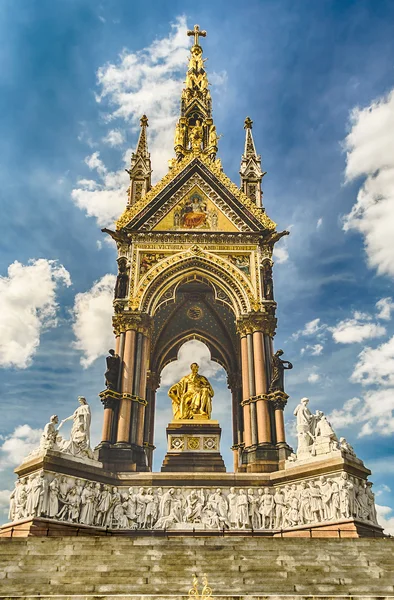 Μνημείο Albert στο Kensington Gardens, Λονδίνο — Φωτογραφία Αρχείου