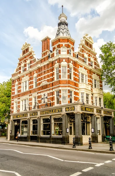 The World 's End Building, Chelsea, London, UK — стоковое фото