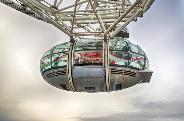 Лондонское колесо обозрения — стоковое фото