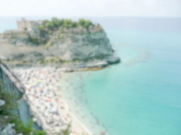 Розфокусовані фон узбережжя Італії. — стокове фото