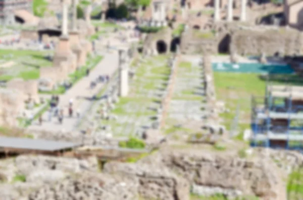 罗马罗马广场废墟的缺失背景 — 图库照片