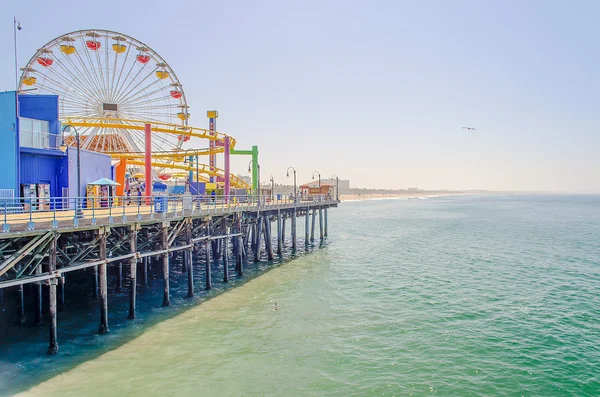 Santa Monica Beach, Kalifornien, Vereinigte Staaten — Stockfoto