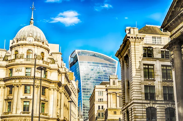 Ciudad de Londres skyline — Foto de Stock