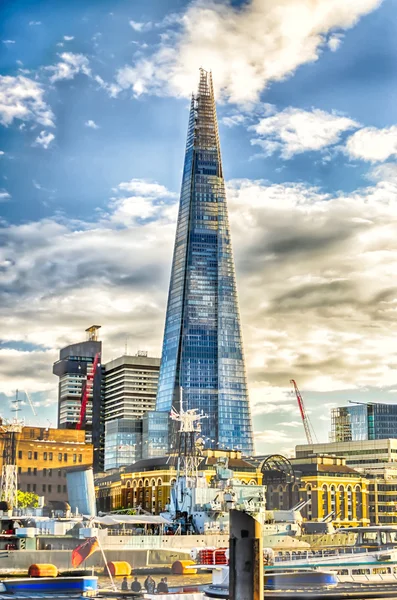 Shard London Bridge, emblemático hito de Londres — Foto de Stock