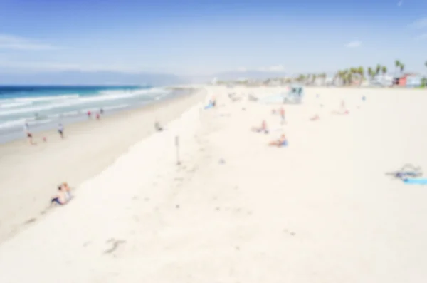 Defocused background of Venice Beach in California, USA — Stockfoto
