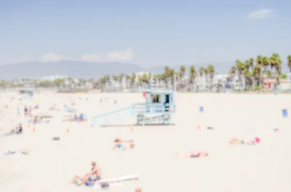 Defocused background of Venice Beach in California, USA — Stockfoto