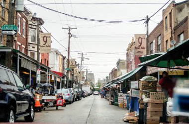 Philadelphia'nın 9 sokak İtalyan pazarında