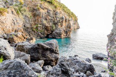 Arcomagno Beach Cedars, Tiren Denizi, Ital kıyısında
