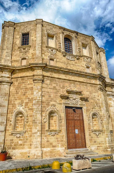 Igreja de San Domenico al Rosario, em Gallipoli, Itália — Fotografia de Stock