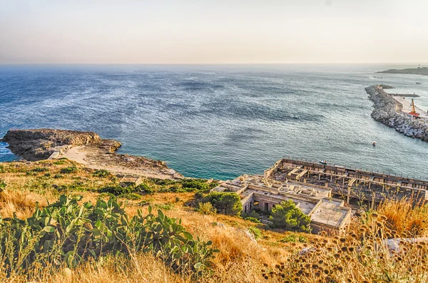 Santa Maria di Leuca waterfront, Salento, Apulia, Itália — Fotografia de Stock