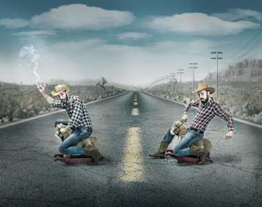 Uzak Batı sinematik insanlar