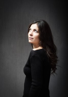 Moda poz güzel Tunus modeli