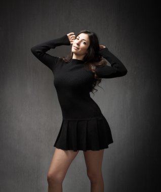Moda poz güzel Tunus modeli