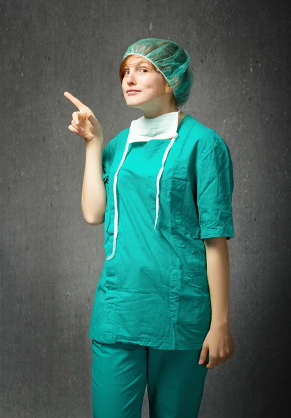 Surgeon expression and emotion — Stock Photo, Image