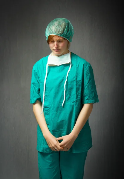 Surgeon sadness — Stock Photo, Image