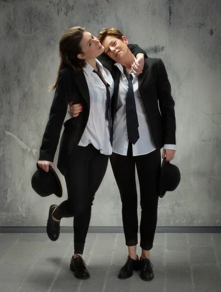 Couple of business woman — Stock Photo, Image