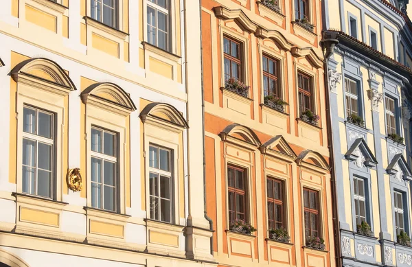 Praga edificios coloridos — Foto de Stock