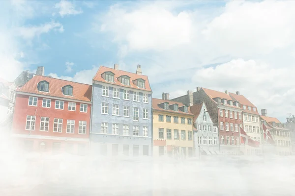 Denmark colorful buildings — Stock Photo, Image