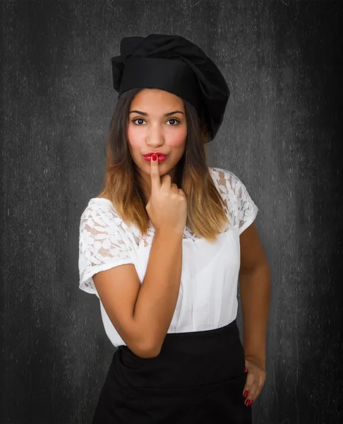 Woman chef — Stock Photo, Image