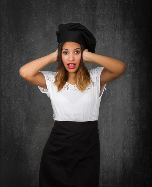 Woman chef — Stock Photo, Image