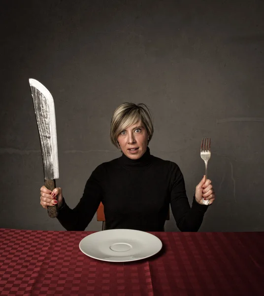 Pronto per la cena — Foto Stock