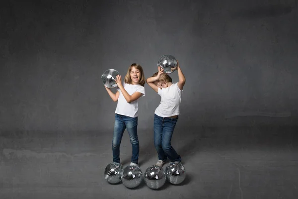 Children baby dancing — Stock Photo, Image