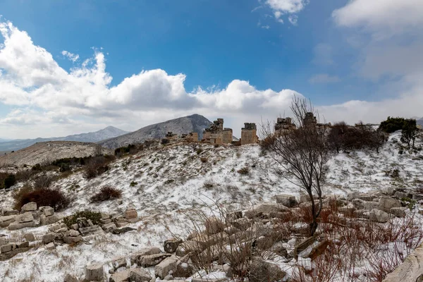 Gymnasium.Welcome to Sagalassos. Isparta, Turkey.To visit the sprawling ruins of Sagalassos, high amid the jagged peaks of Akdag, is to approach myth: the ancient ruined city set in stark