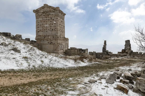 Welcome to Sagalassos. Isparta, Turkey.To visit the sprawling ruins of Sagalassos, high amid the jagged peaks of Akdag, is to approach myth: the ancient ruined city set in stark