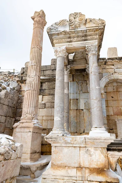 Bienvenido Sagalassos Isparta Turquía Visitar Las Extensas Ruinas Sagalassos Alto — Foto de Stock