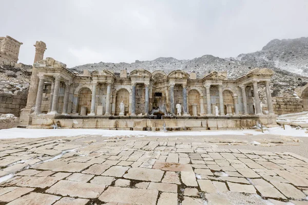 Välkommen Till Sagalassos Isparta Turkiet Att Besöka Vidsträckta Ruinerna Sagalassos — Stockfoto