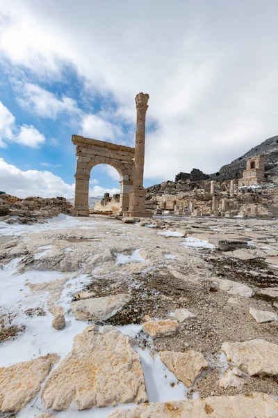 Welcome to Sagalassos. Isparta, Turkey.To visit the sprawling ruins of Sagalassos, high amid the jagged peaks of Akdag, is to approach myth: the ancient ruined city set in stark