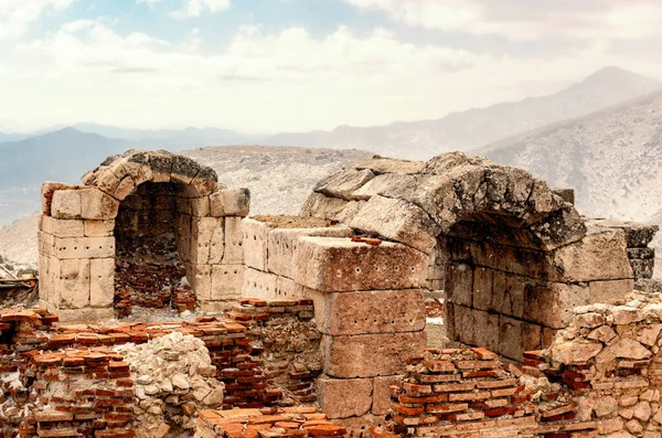 Witamy Sagalassos Isparta Turcja Aby Odwiedzić Rozległe Ruiny Sagalassos Wysoko — Zdjęcie stockowe