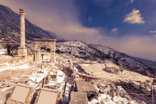 Welcome to Sagalassos. Isparta, Turkey.To visit the sprawling ruins of Sagalassos, high amid the jagged peaks of Akdag, is to approach myth: the ancient ruined city set in stark