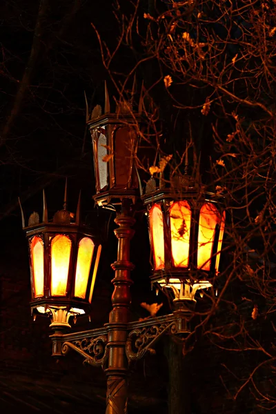 Pouliční lampy — Stock fotografie