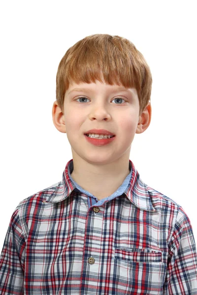 Jungen-Porträt — Stockfoto