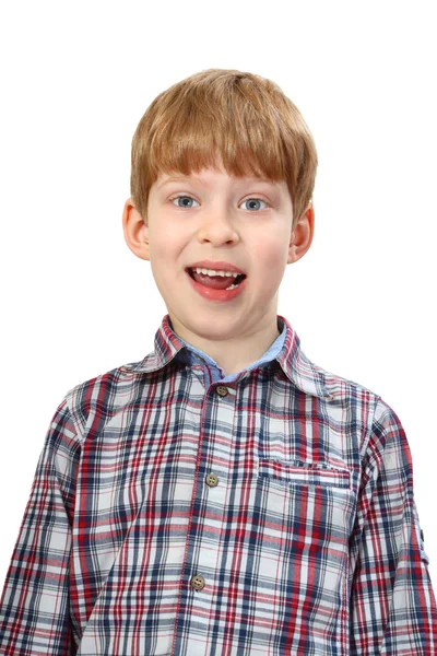 Jungen-Porträt — Stockfoto