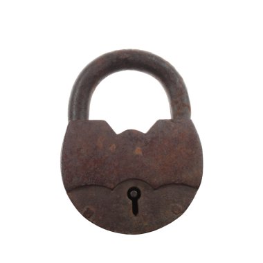 Vintage paslı asma kilit