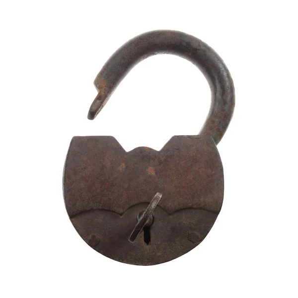 Vintage rusty padlock — Stock Photo, Image