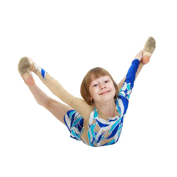 Girl gymnast — Stock Photo, Image