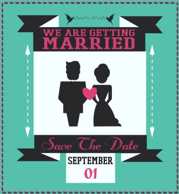 Düğün davetiyesi..