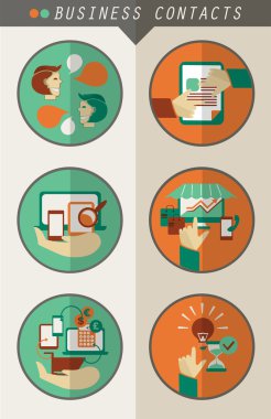 iş ilgili kişi Infographic.