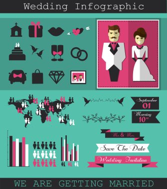 Düğün Infographic.