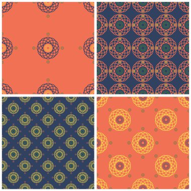 Geometrik desen kümesi.