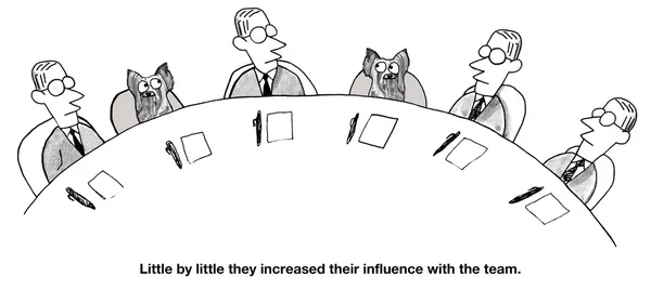 Team Influence Increases — Stock Photo, Image