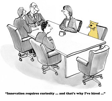 Innovation Requires Curiosity clipart