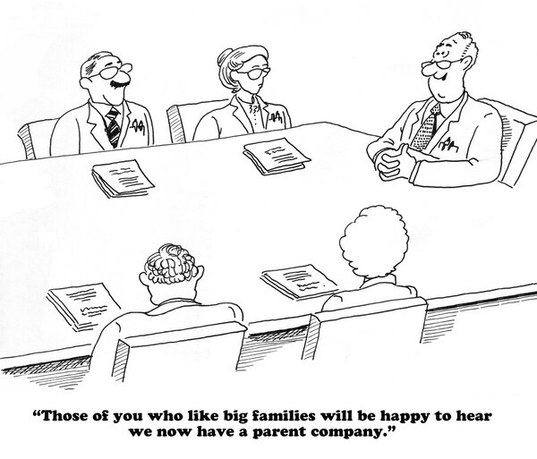 We Have a Parent Company