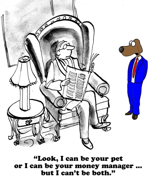 PET eller Money Manager? — Stockfoto